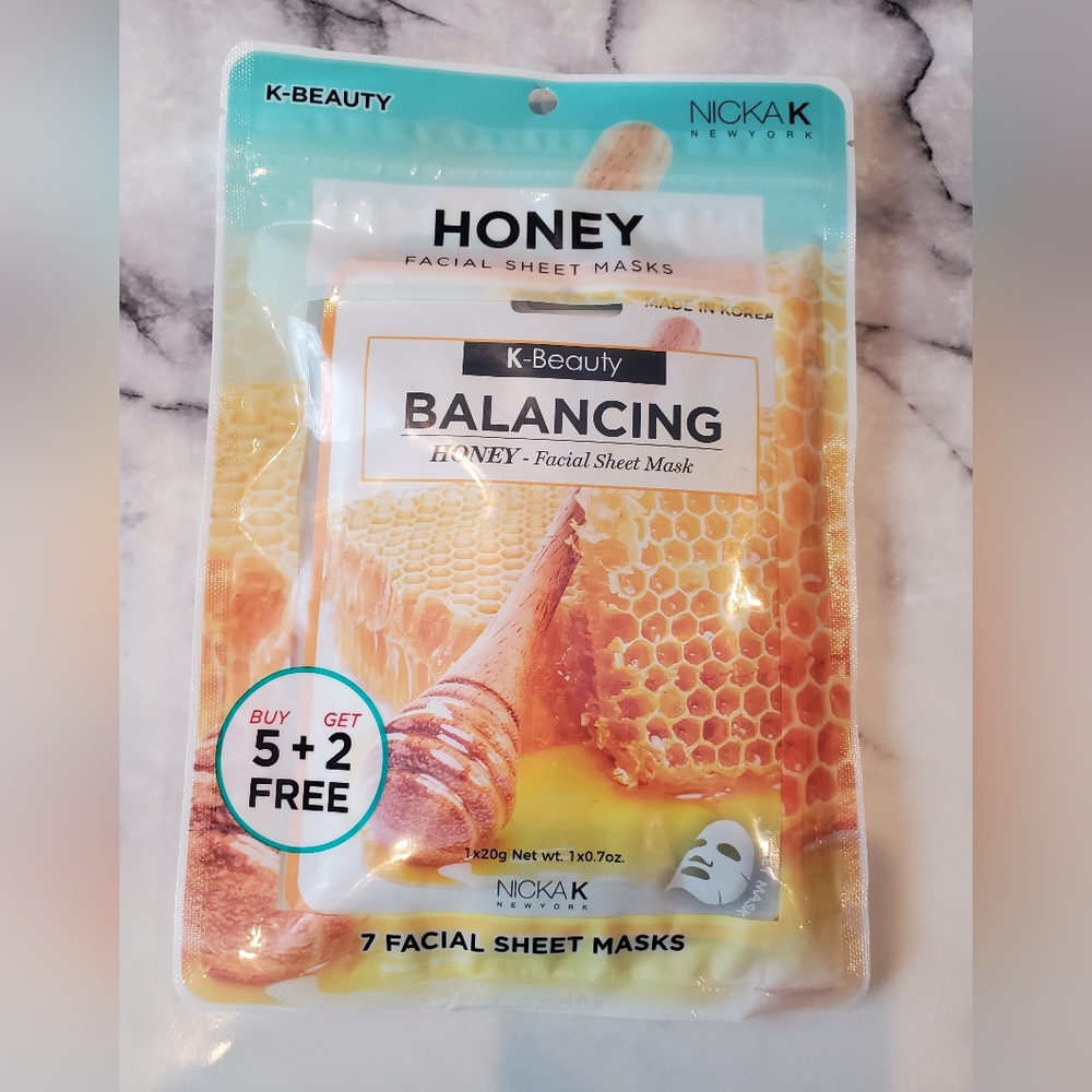 Honey K-Beauty Balancing Honey Facial Sheets Mask